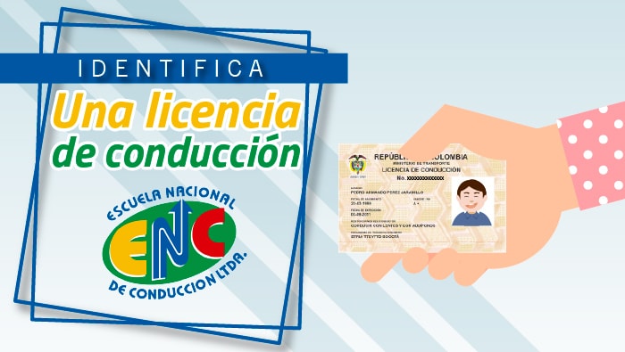 Características de una licencia de conducción